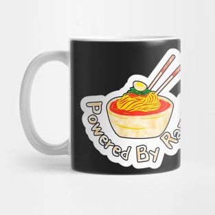 Powered by Ramen Cute Watercolor for Foodies Mug